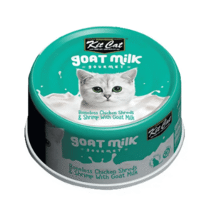 Kit Cat Boneless Chicken Shreds & Shrimp with Goat Milk 70g
