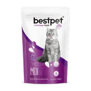BestPet Adult Cat Mix Chicken, Lamb & Fish Dry Food 1kg