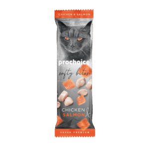 ProChoice Softy Bites Chicken & Salmon Cat Treat 10g