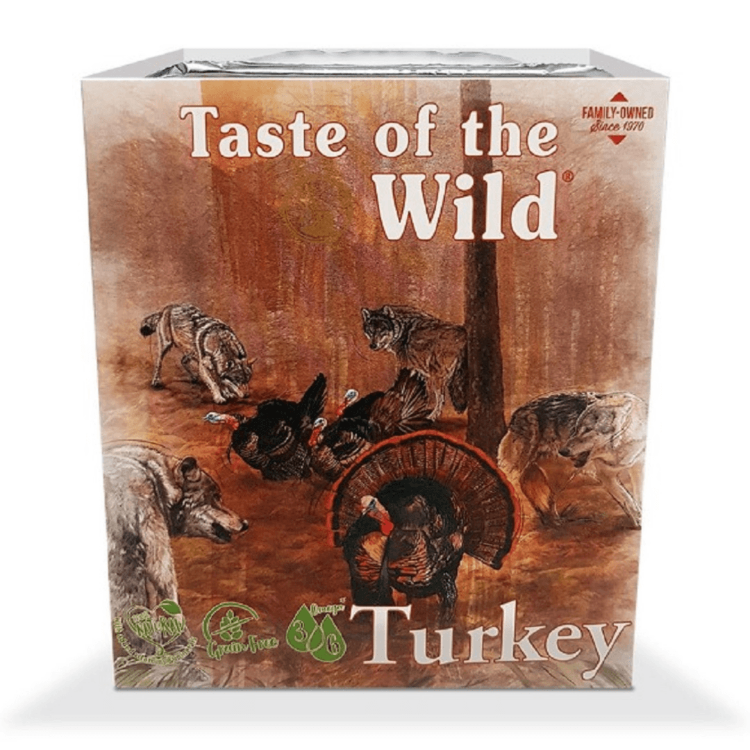Taste Of The Wild Turkey & Duck Wet Dog Food Tray - Pate 390g