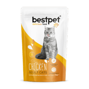 Bestpet Adult Cats Chicken Meat Dry Food 1kg