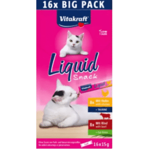 Vitakraft Liquid Snack Multipack Cat Treats 15g (16pcs)
