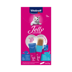 Vitakraft Jelly Lovers Salmon & Plaice Cat Treats 15g (6pcs)