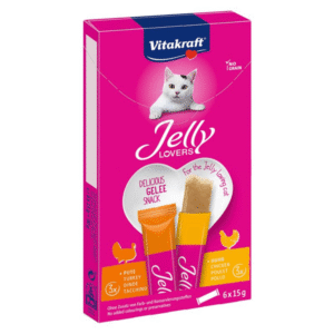 Vitakraft Jelly Lovers Chicken & Turkey Cat Treats 15g (6pcs)