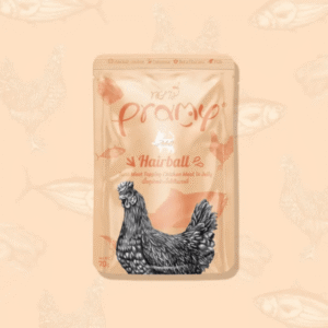 Pramy Adult Hairball Tuna and Chicken in Jelly 70g