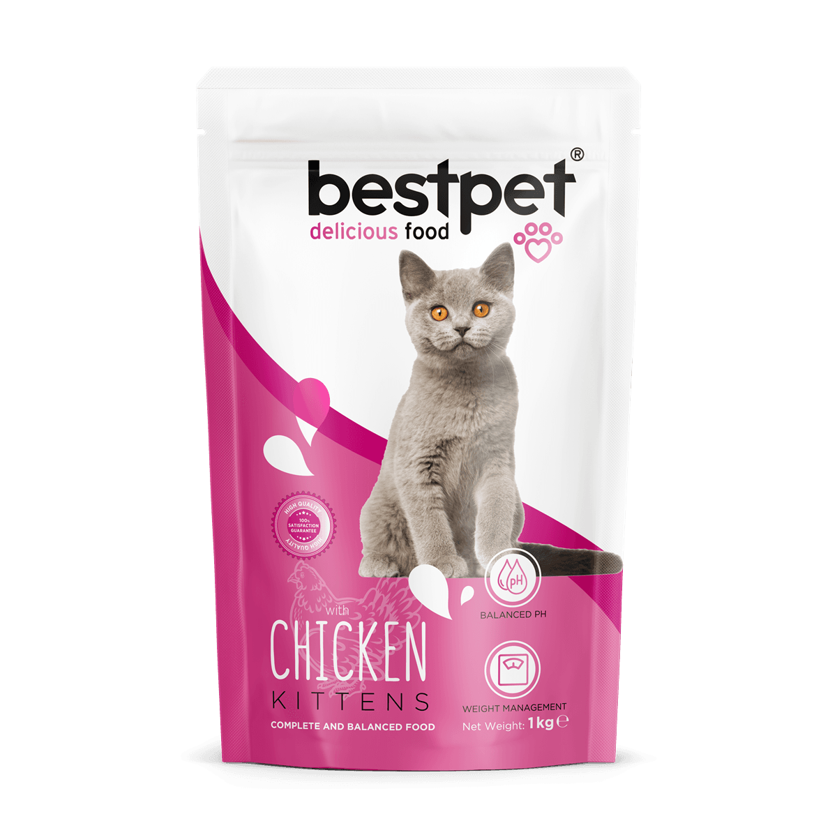 BestPet Kitten Chicken Dry Food 1kg