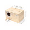 Bird Nesting Box – Wood Breeding House 1pc