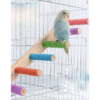 Bird Scratching Post with Perch Swing – Multi Functional Cage Toy 1pc
