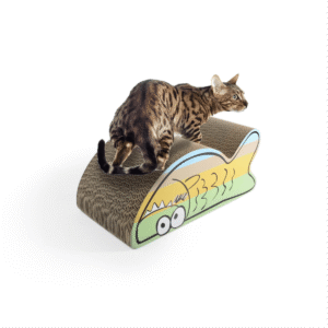 Cartoon Belly Rubbing Fish Scratcher