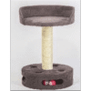 Elevated Cat Tower with Sisal Scratching Post