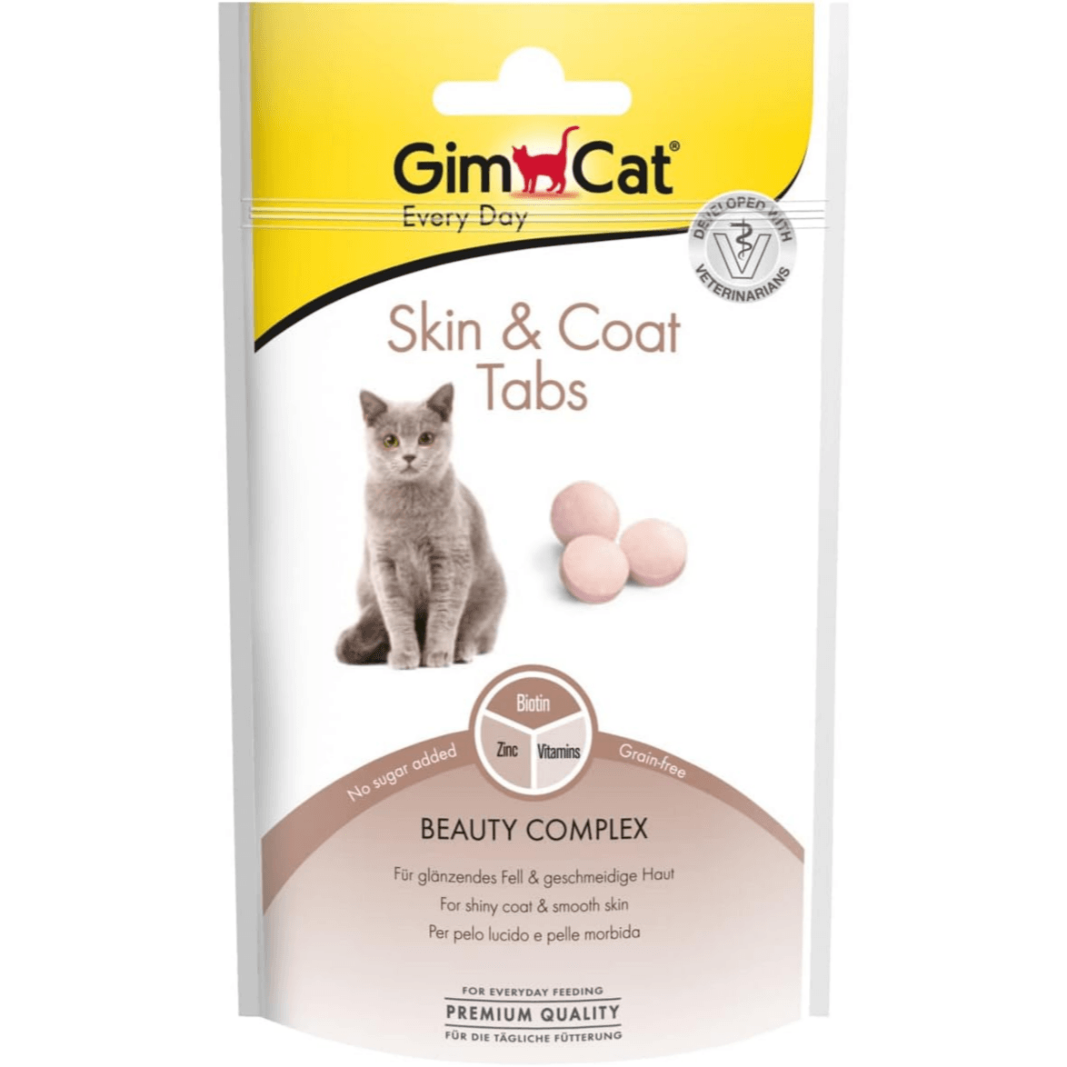 Gim Cat Skin & Coat Tabs 40g