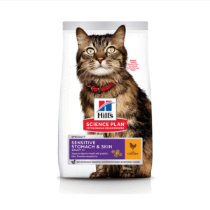 Hill’s Science Plan Sensitive Stomach & Skin Adult Cat Food with Chicken - 1.5kg