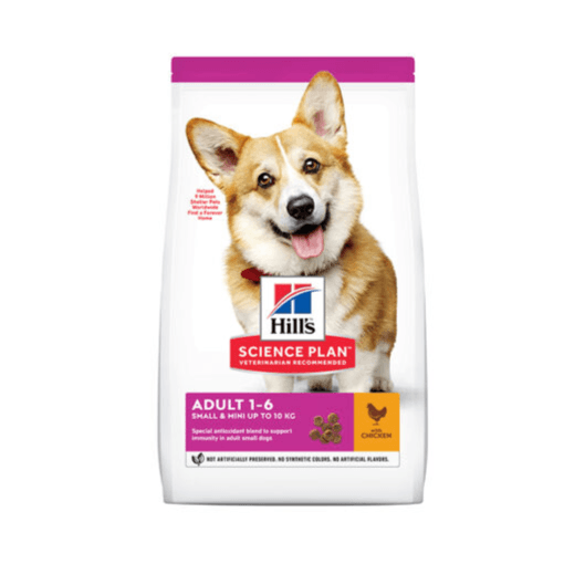 Hill’s Science Plan Small & Mini Adult Dog Food With Chicken 1.5kg