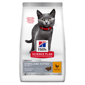 Hill’s Science Plan Sterilised Kitten Food with Chicken (1.5kg)