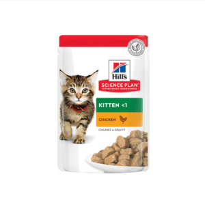 Hill’s Science Plan Tender Chunks in Gravy Kitten Food with Chicken - 85g Pouch