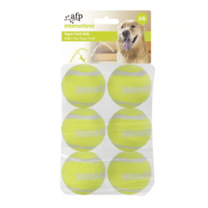 Interactive Hyper Fetch Tennis Balls - 6 Pcs