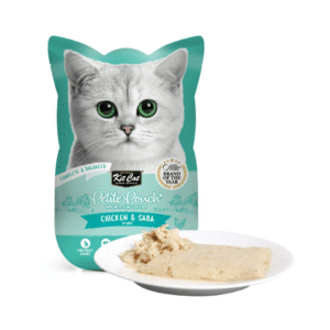Kit Cat Complete & Balanced Chicken & Saba In Aspic Petite Cat Wet Food Pouch