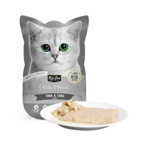 Kit Cat Complete & Balanced Tuna & Saba in Aspic Petite Cat Wet Food Pouch
