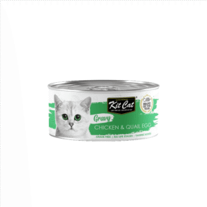 Kit Cat Gravy Canned Food (Chicken & Quail Egg)