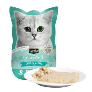Kit Cat Petite Pouch Cat Wet Food - Chicken & Saba (70 g)