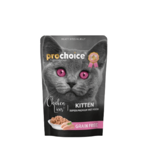 Kittens Chicken And Liver Chunks In Jelly 85 Gram Cat Food Prochoice