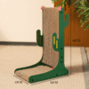 L Shaped Cactus Themed Cat Scratcher and Lounger