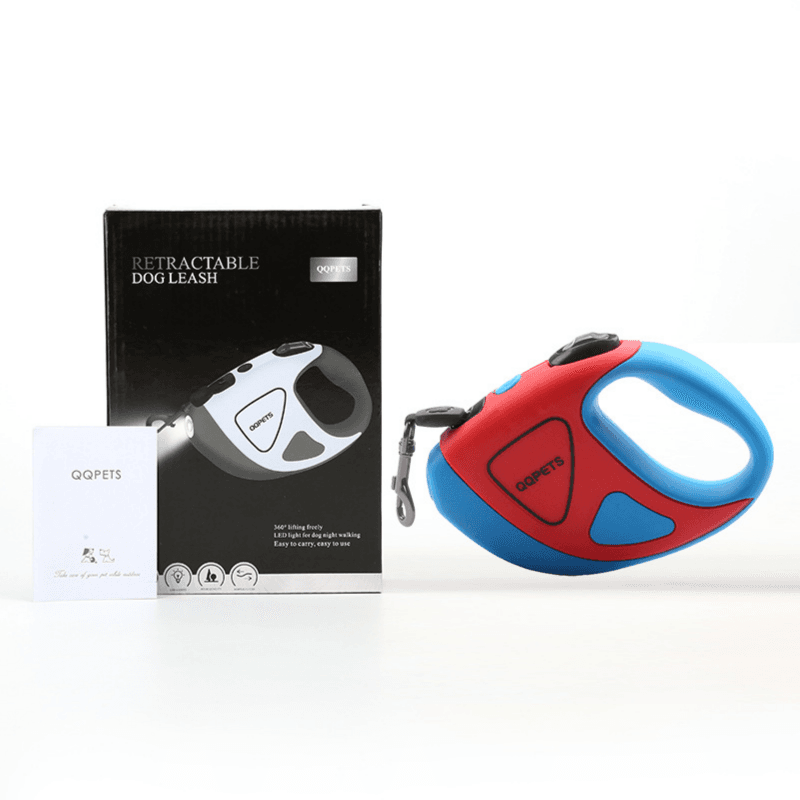 LED-Enhanced Retractable Dog Leash ? 3 m
