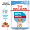 Medium Puppy Wet Dog Food Pouch 140g ROYAL CANIN