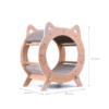 Multi Level Fancy Cat Scratcher with Seat