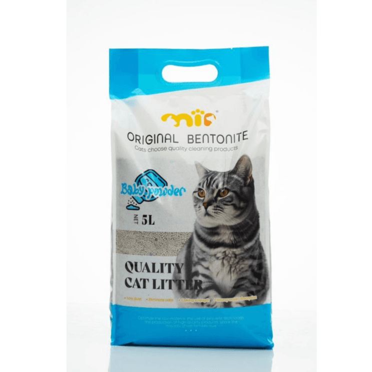 Original Bentonite Cat Litter Baby Powder 5L