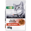 PRO PLAN Sterilised Wet Cat Food with Beef Grilled in Gravy – 85g