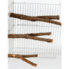 Parrot Wooden Perch – Dual Fork Chew Toy 1pc