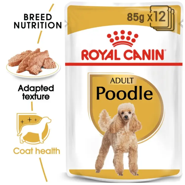 Poodle Adult Wet Dog Food Pouch - 85g ROYAL CANIN