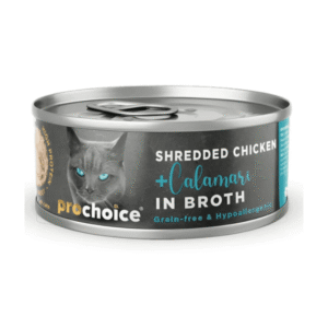 ProChoice Deluxe Shredded Chicken & Calamari in Broth