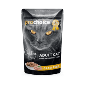 Prochoice Chicken & Liver Chunks in Jelly Wet Cat Food Pouch 85g