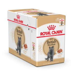 Royal Canin Feline Breed Nutrition British Shorthair Wet Food - Pouches 12 x 85g