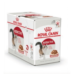 Royal Canin Feline Health Nutrition Instinctive Adult Cats Gravy Wet Food - Pouches 12 x 85g