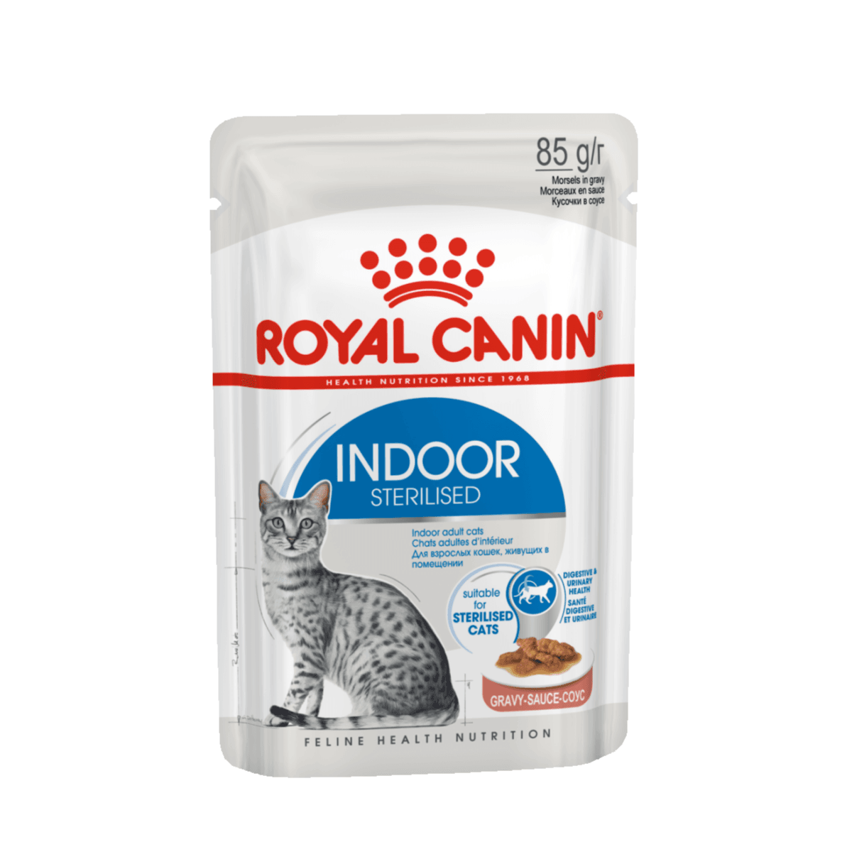 Royal Canin Indoor Nutrition Gravy Cat Wet Food 85g