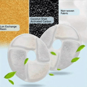 Alternative view of Pet Fountain Replacement Filter ? 1 Piece, Activated Carbon Cartridge for Cat Water Fountain
