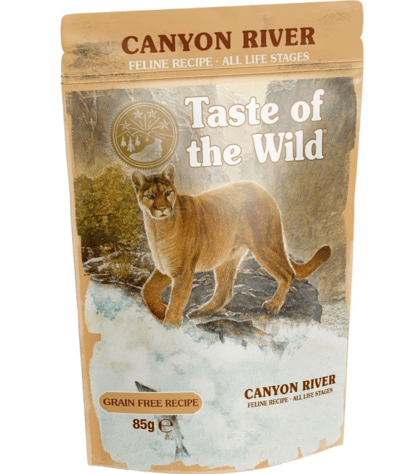 Taste of the Wild Canyon River Cat Wet Food - Chunks in Gravy 85g