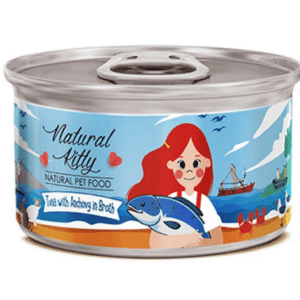Natural Kitty Tuna With Anchovy In Broth 80g - Cat Wet Food