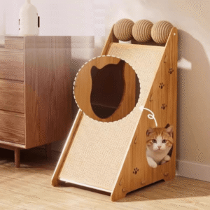 Cat Scratching Slide House - 26x35.5x53CM