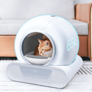 Extra Large Self-Cleaning Cat Litter Box - 65L Automatic Big Litter Solution | Cat Litter Box