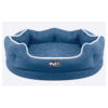 Soft Blue Pet Bed for Cats and Small Dogs – Large Size