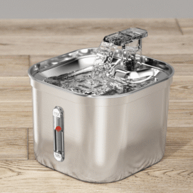 Stainless Steel Automatic Pet Water Fountain ? Durable and Hygienic Hydration Solution