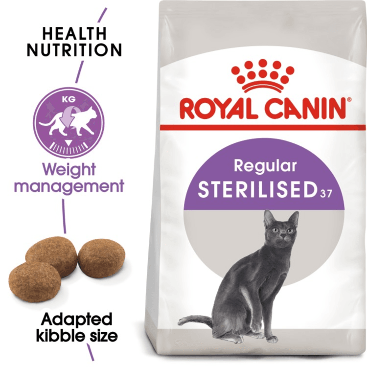 Sterilised 2 KG royal canin dry food