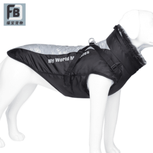 Waterproof Winter Dog Jacket with Reflective Strips