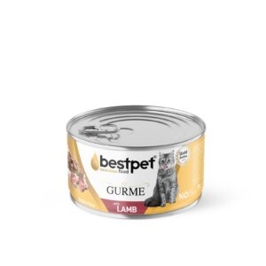 BestPet Gurme Adult Cat Lamb in Jelly with Taurine ? Premium Cat Wet Food (85g)