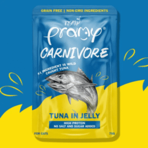 Pramy Carnivore – Tuna in Jelly Wet Food for Cats, 70g