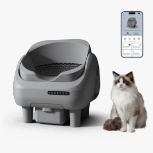 PetJC XXL Self-Cleaning Cat Litter Box with App Control